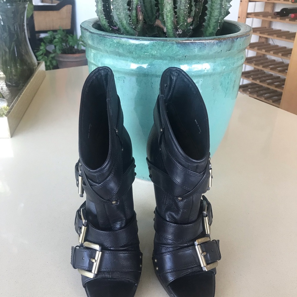 Leather Booties - image 4